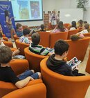 Sestry Jančové v Hornonitrianskej knižnici (3)